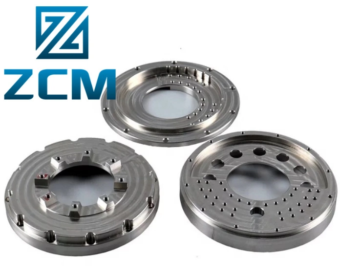 CNC Carbon Steel Flange Plate Parts Flat Flange Manufacturing Supplier Customized CNC Clean Machined Stainless Steel Flange Adapter Plate