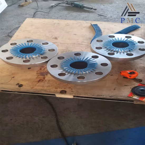 ANSI B16.5/ASTM A105 DIN/GOST/BS Acier au carbone/ Q235 / Acier inoxydable FF RF Wn/So/Fileté/Plaque/Socket Bride forgée Chine Fabrication